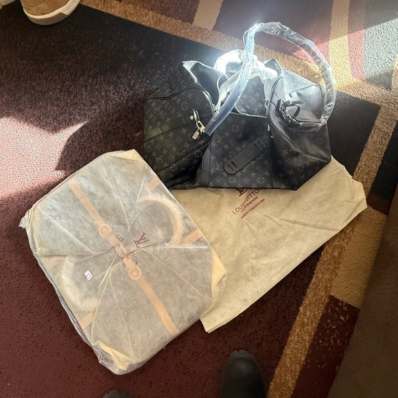 Black Monogram Duffel Bag(s)